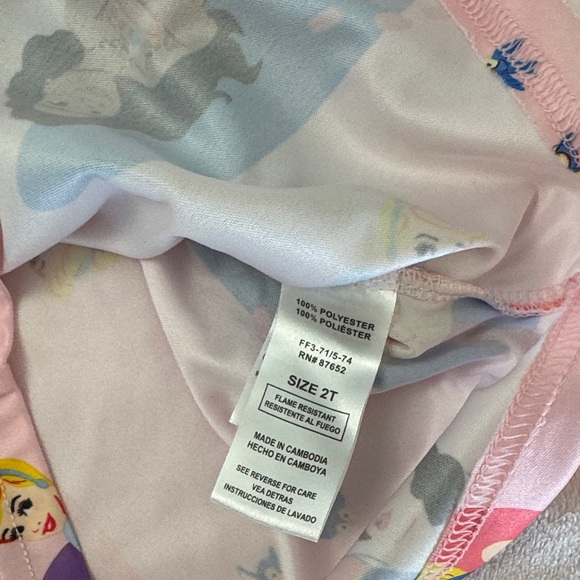 Disney Princess 2T Nightgown - Picture 3 of 4